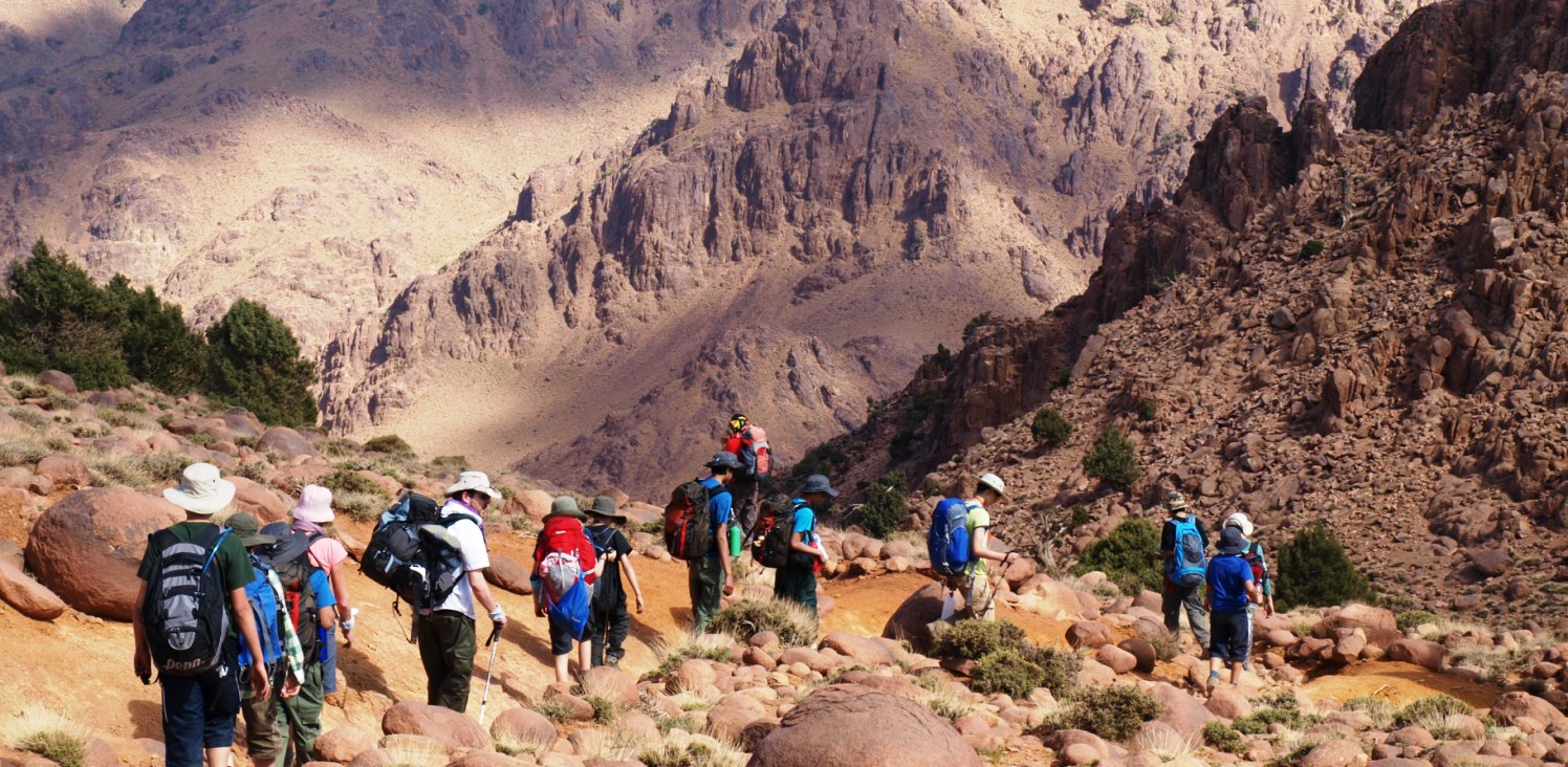 trekking morocco